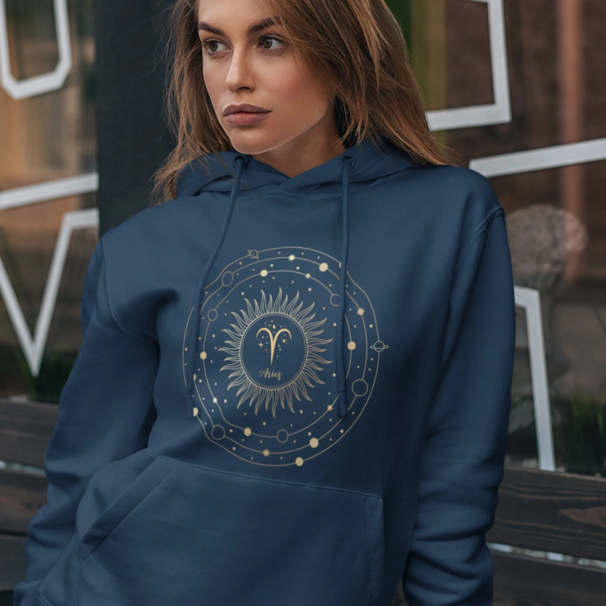 Aries Zodiac Astrology Sweatshirt - Gift For Him/Her