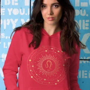 Leo Zodiac Hoodie - Astrology Gift For Friend