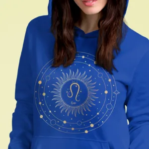 Leo Zodiac Hoodie - Astrology Gift For Friend