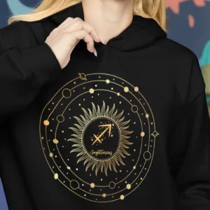 Sagittarius Zodiac Hoodie - Unique Astrology Gifts