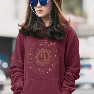 Scorpio Zodiac Hoodie - Celestial Astrology Sweatshirt