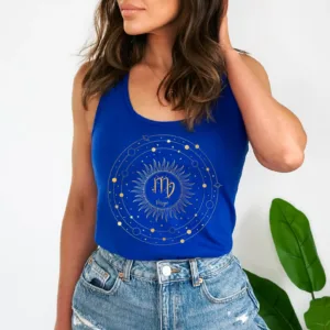 Virgo Zodiac Gift Tank Top - Astrology Constellation Design